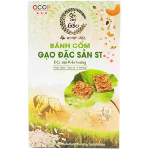 Bánh Cốm Gạo Đặc Sản ST Cốm BiBo – Hộp 180gr