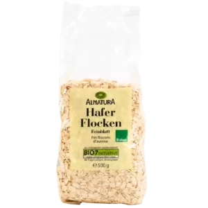 Yến Mạch Nguyên Hạt Hafer Flocken Từ Đức - Gói 500gr