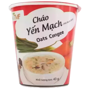 [Thùng 24 Ly ] Cháo Yến Mạch Tâm Minh Foods – Ly 43gr